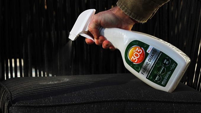 303 Fabric Guard Water Repellent for Outdoor Fabrics, 1 Gallon | Restores water and stain resistance on outdoor fabric, canvas, cushions, and upholstery.