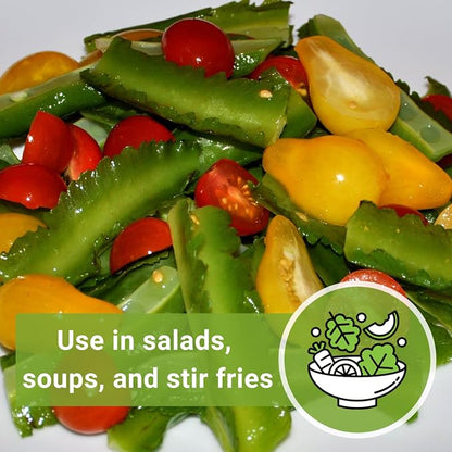 Sow Right Seeds - Winged Green Bean Seeds for Planting - Non-GMO Heirloom Pole Bean Variety - Grow Your Own Fresh, Nutritious Green Beans - Ideal for Gardens & Containers - Abundant Harvest (1)