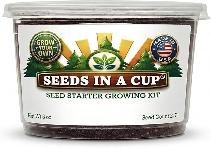 Tree Grow Kit | Easy to use | Educational | Memorial Gift | Plant It for The Planet | Grow Your Own Tree |Wide Selection to Choose from (Crape Myrtle)