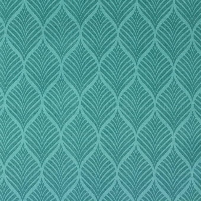 RSH DECOR Deep Seating Cushion with Pillow Back | 24” x 23” Seat | Water and Fade-Resistant Spun Fabric | Outdoor Chair Cushion Set for Patio Furniture | Fenbrook Teal