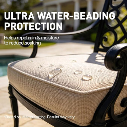 Outdoor Fabric Protector Spray: Waterproof & UV Protection for Patio Furniture, Upholstery, Cushions, Umbrellas – Long Lasting Water Shield, 12.8oz