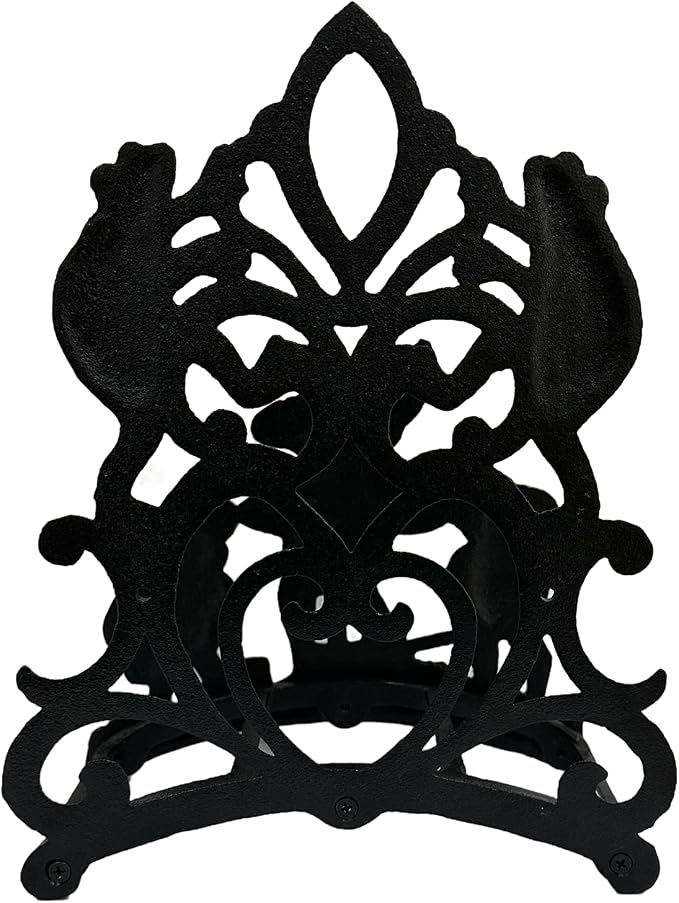 Garden Hose Holder Cast Iron Heavy Duty Water Hose Hanger, Outside Wall Mount, Solid Metal Decorative Rack/Organizer/Stand, Easy to Install, Hold Up to 50/75/100 ft (Hose holder - 3 Frogs)