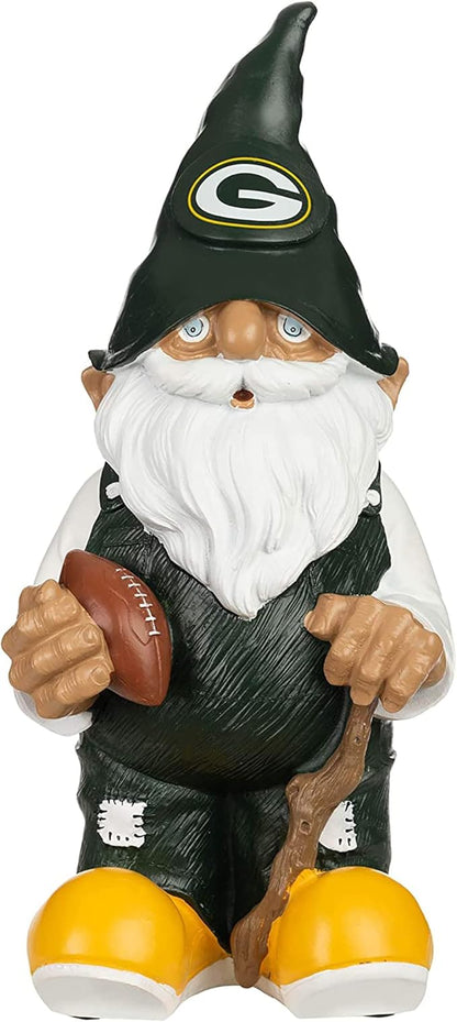 NFL Resin 11.5" Team Logo Outdoor Garden Statue Gnome