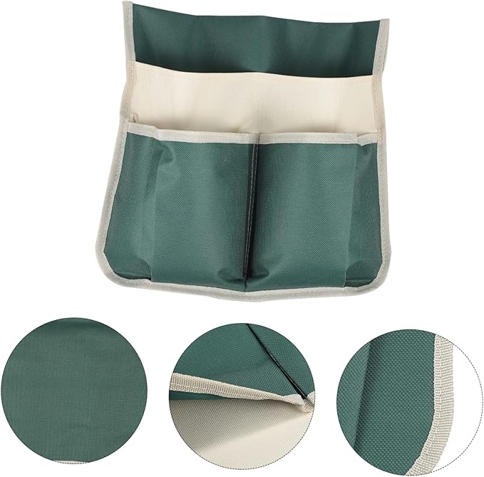 YARNOW Garden Kneeler Tool Bag Large Multi-Pocket Tote with Durable 600D Fabric Storage Pouch for Gardening Tools Organizer and Easy Carry
