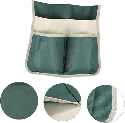 YARNOW Garden Kneeler Tool Bag Large Multi-Pocket Tote with Durable 600D Fabric Storage Pouch for Gardening Tools Organizer and Easy Carry