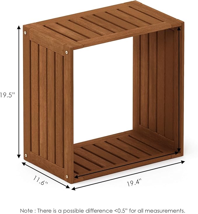 Furinno FG181364 Tioman Stacking Shelf, Natural