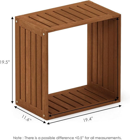 Furinno FG181364 Tioman Stacking Shelf, Natural