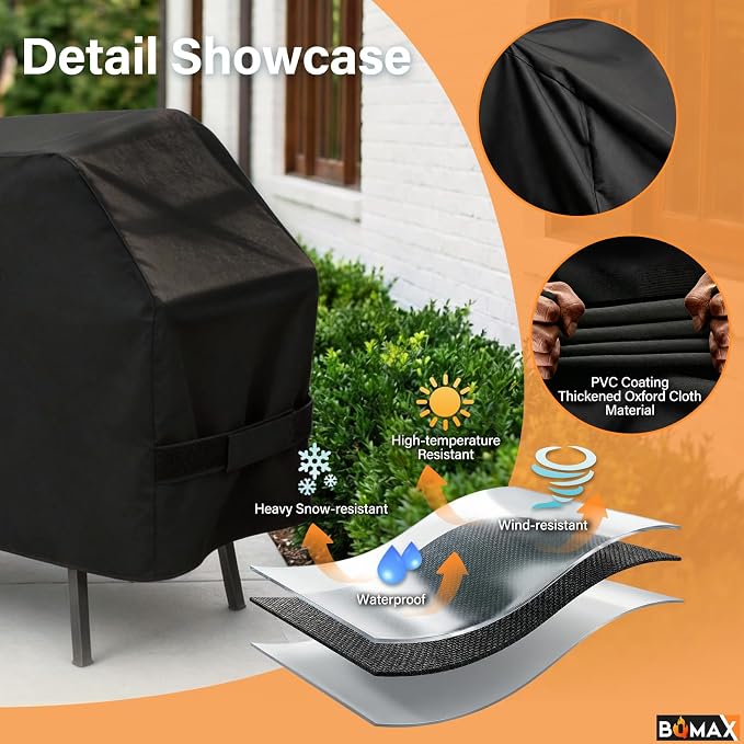 Griddle Cover for Blackstone 17 Inch 22 Inch Griddle with Hood and Stand, Heavy Duty 600D Polyester Grill Cover for Blackstone 22 Inch Griddle Cover 22" Blackstone Grill Cover