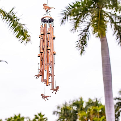 Extra Large 55 Inch Dinosaur Wind Chimes for Outside,Dinosaur Gifts for Adults Men Women/Memorial Gifts/Birthday Gift Metal windchimes Outdoors/Indoors,Garden Decor,Patio,Home,Porch,Yard Decoration