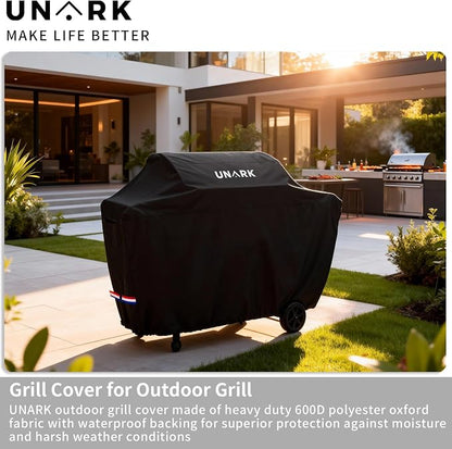80 Inch Extra Large Grill Cover for Outdoor Grill Covers Heavy Duty Waterproof, Outdoor Kitchen XL Grill Cover Suitable for for Weber Summit, Genesis, Charbroil, Nexgrill, 80" L X 27" W X 47" H