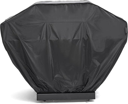 Covermates Classic Grill Cover - All-Weather Heavy Duty Outdoor BBQ Cover with Water-Resistant 12-Gauge Vinyl, Mesh Vents, Protection for Large Outdoor Grills, 80 Inch, Black