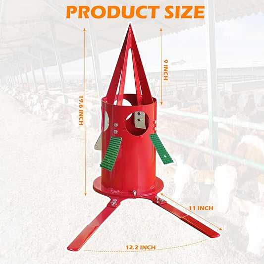 Bulk Bag Unloader for Animal Feed, Grain & Fertilizer | FIBC Big Bag Dispenser | Heavy-Duty, Portable Tool for Farm, Warehouse, Construction