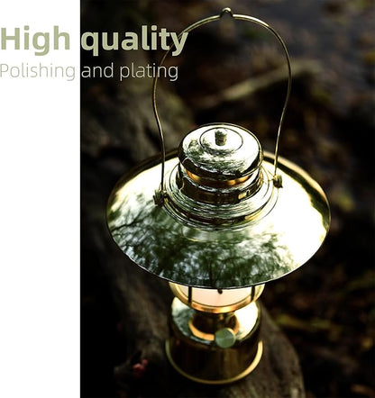 Large 18” Metal RetroLED Camping Lantern, 6500mAh Rechargeable Battery Last 17-500 Hours Camping Lamp, Classic Dimmable Hanging Lantern, Vintage Camping Light for Courtyard Outdoor Decoration