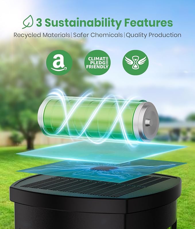 Solar Pathway Lights Outdoor Solar Lights Outdoor, IP65 Waterproof Auto On/Off Solar Garden Lights Solar Powered Landscape Lighting for Yard Walkway Driveway Pathway (Warm White, 2pack)