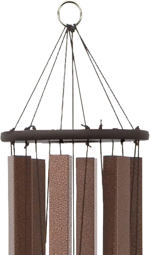 Lambright Chimes Church Bell Large 65" Tall Bronze Wind Chime, Windchimes for Memorial, Sympathy, Loss, Anniversary for Wife, Friend, Mother, Grandmother, Pet - Made in America