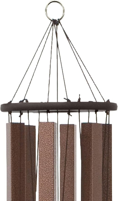 Lambright Chimes Church Bell Large 65" Tall Bronze Wind Chime, Windchimes for Memorial, Sympathy, Loss, Anniversary for Wife, Friend, Mother, Grandmother, Pet - Made in America