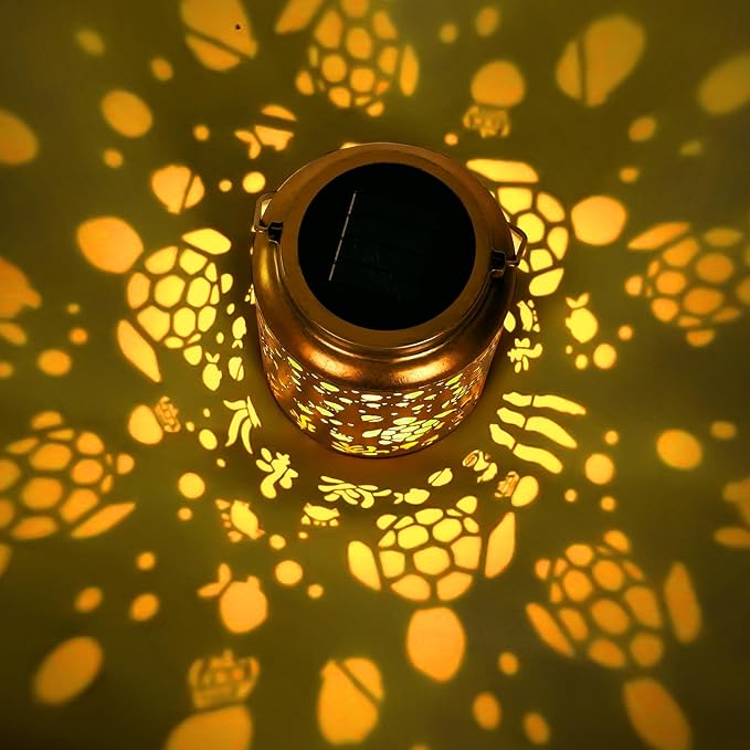 Turtle Solar Lantern Outdoor Turtle Decor Garden Decor Waterproof Light Hanging Solar Lights Yard Decor, Christmas Gifts, Gifts for Women, Gifts for Mom, Gifts for Grandma