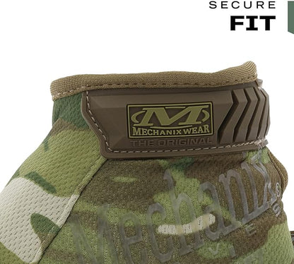 Mechanix Wear: The Original MultiCam Tactical Work Gloves with Secure Fit, Flexible Grip for Multi-purpose Use, Durable Touchscreen Safety Gloves for Men (XX-Large, MultiCam)