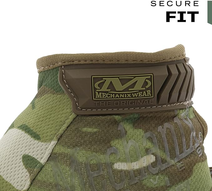 Mechanix Wear: The Original MultiCam Tactical Work Gloves with Secure Fit, Flexible Grip for Multi-purpose Use, Durable Touchscreen Safety Gloves for Men (X-Large, MultiCam)