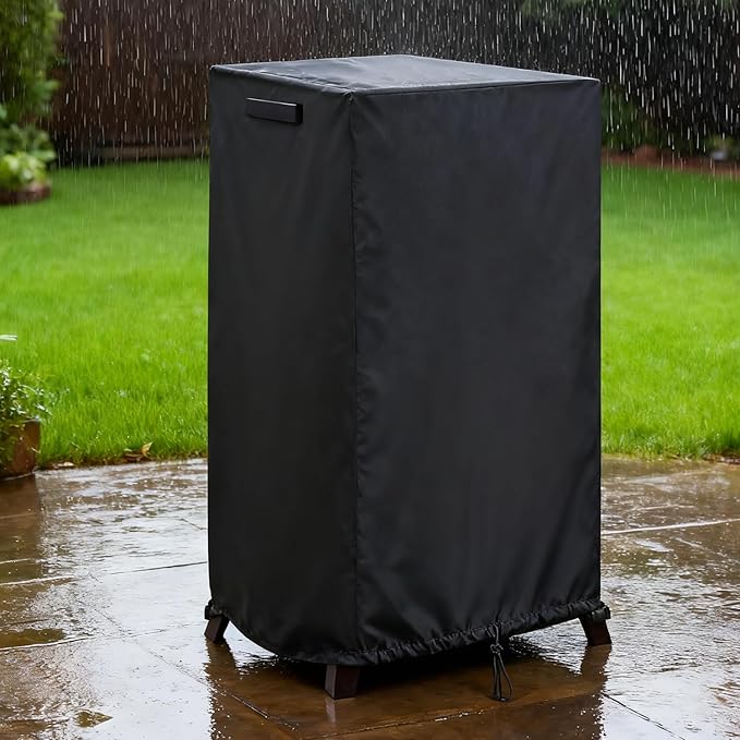 Smoker Cover Fit for Pit Boss 3-Series Gas Vertical Smoker, Waterproof Grill BBQ Cover Vertical Smoker Covers - 23" D x 22" W x 47" H