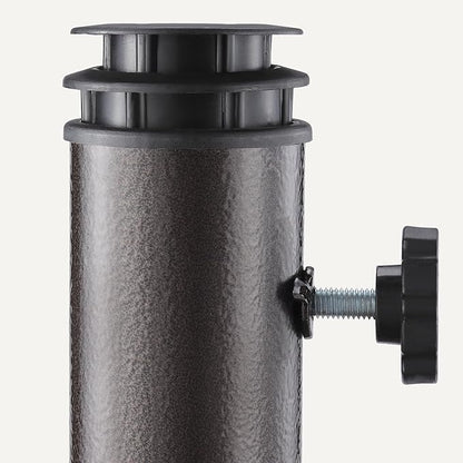 Amazon Basics Adjustable Patio Umbrella Stand, 1-Pack, Black