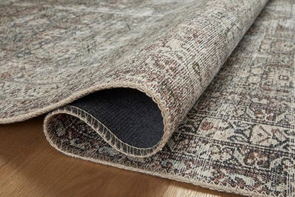 Loloi Amber Lewis Georgie Collection GER-10 Moss/Bark 3'-0" x 10'-0", .19" Pile Height, Runner Rug