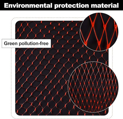 Melon Hammock Watermelon Nets, 18inch 50pcs Heavy Duty Watermelon Net for Garden Melon Net for Trellis Vertical Garden Growing, Honeydew Melon Nets with Drawstring(16-22lbs)
