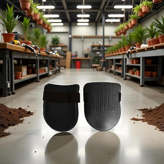 1 Pair Black Knee Pads Heavy Duty and Comfort for Construction, Gardening, Flooring Work Use Safety Easy to Use Kneepads,Tools and Home Improvement,Ergonomic Supports