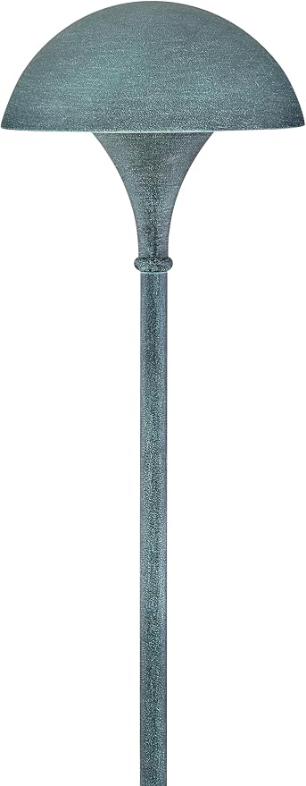 Hinkley Mushroom Traditional Landscape Path Light - 1-Light, Verde Finish with Accent
