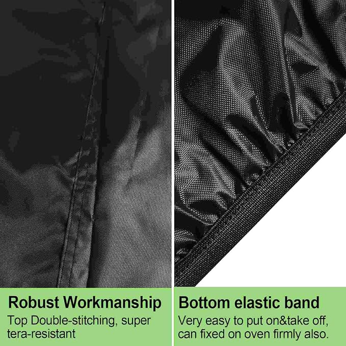 Cover for Ninja Woodfire Grill, Waterproof Outdoor Cover for Ninja Woodfire Smoker OG700 Series, 420D Oxford Sturdy Weather Resistant Grill Accessories XSKCOVER