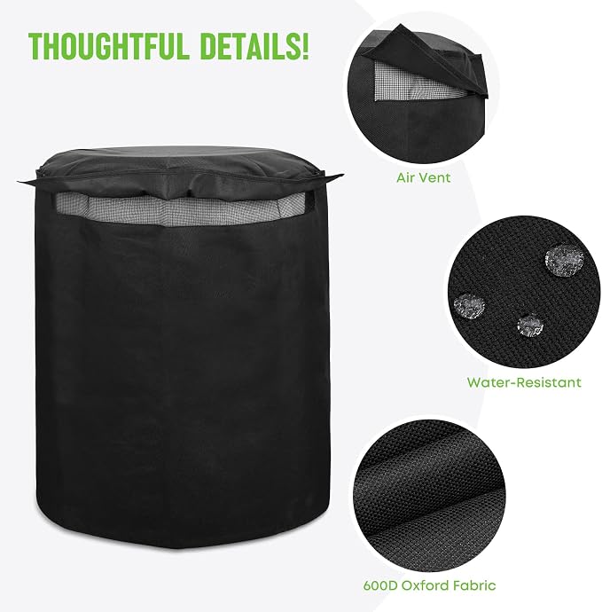 Stanbroil Cover for Char-Broil Big Easy Smoker Roaster & Grill, Waterproof, Heavy Duty Grill Cover Fit for Charbroil Model 12101550