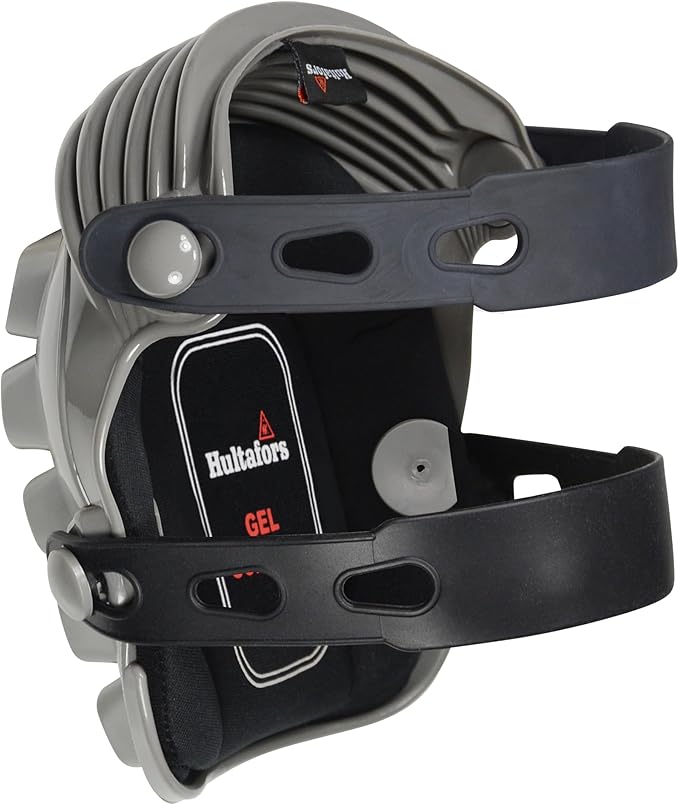 Hultafors Work Gear HT5217 All-Terrain Gel Kneepads for Work with Thick Layered Gel Cushion, High Density Closed-Cell Foam and Neoprene Padding, All-Terrain Cap Design, Flexible Rubber Straps
