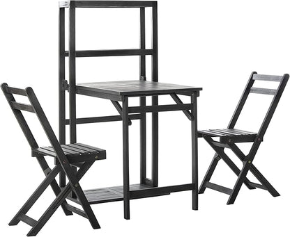 SAFAVIEH PAT6756A Outdoor Collection Griffen Balcony Natural Set Dining Cabinet