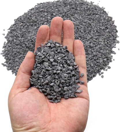 Coarse Sand. Black Color. 1/8 Inch 10 lbs. for Potting Soil, Succulents, Pots, Plants, Gardening, Indoor, Crafting, Vase Fillers, Landscaping (X-Mini, COARSE Sand - Black, 10)
