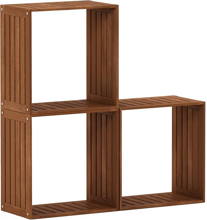 Furinno FG181364 Tioman Stacking Shelf, Natural