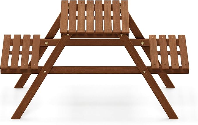 Furinno FG18102 Tioman Kids Picnic Table, Natural