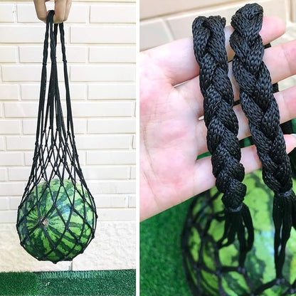 Belit 5-Pack Melon Hammock net Bag to Prevent Falling,Perfect for Growing Cantaloupe Pumpkin Watermelon in Vertical Garden Black