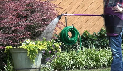 DRAMM Watering and Tool Set Includes 30-Inch One Touch Rain Wand, 9-Pattern Revolution Spray Gun, and Compact Shear, Berry