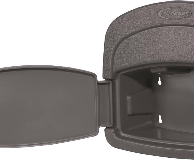 Suncast DHH150ST Deluxe Hangout Hose Hanger, Stoney (Pack of 2)