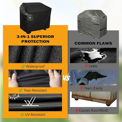 Portable Propane Griddle Cover for Blackstone 22 Inch Gas Griddle Adventure Ready On the Go, Flat Top Grill Cover Fits Black Stone 22 inch Scissor Cart 1935, for Royal Gourmet PD3001