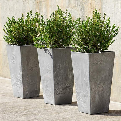 ArtStone 35270.01 Ella Tall Planter Grey 27.5-inch, Gray