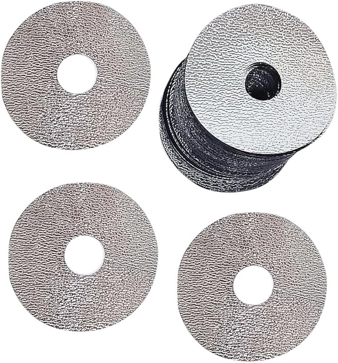 HORTIPOTS 3 inch Net Pot Mylar Reflective Block Covers for 3 inch Net Pot Top Lid (Pack of 100)