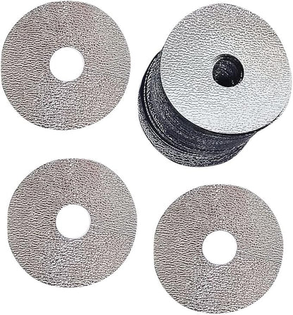 HORTIPOTS 3 inch Net Pot Mylar Reflective Block Covers for 3 inch Net Pot Top Lid (Pack of 100)