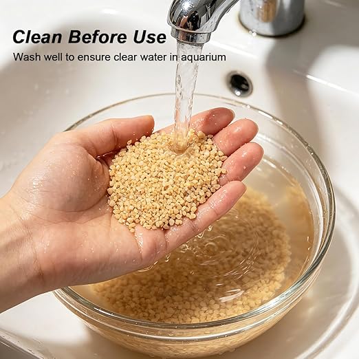Succulent and Cactus Gravel Pebbles,Landscaping Pebbles,River Rocks,Garden Landscaping Stones,Gravel Filler for Home Decoration Flower Bed Fish Tank Plants Vases Succulents (Beige, 5 Pounds)