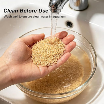 Succulent and Cactus Gravel Pebbles,Landscaping Pebbles,River Rocks,Garden Landscaping Stones,Gravel Filler for Home Decoration Flower Bed Fish Tank Plants Vases Succulents (Beige, 10 Pounds)