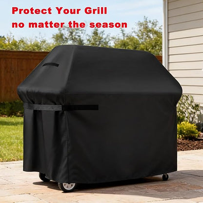 Grill Cover, Large 75-Inch BBQ Grill Cover Heavy Duty Waterproof UV Resistant Tear Resistant for Outdoor Grill, Fit for Nexgrill Brinkmann Weber Char-Broil