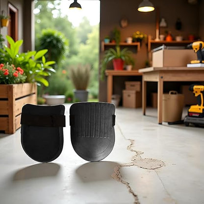 1 Pair Black Knee Pads Heavy Duty and Comfort for Construction, Gardening, Flooring Work Use Safety Easy to Use Kneepads,Tools and Home Improvement,Ergonomic Supports