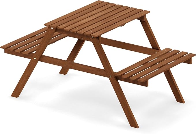 Furinno FG18102 Tioman Kids Picnic Table, Natural