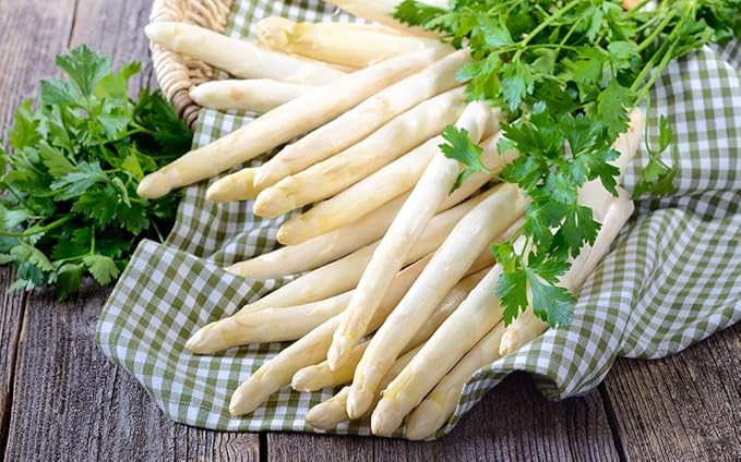 Seeds White Asparagus Non GMO Heirloom