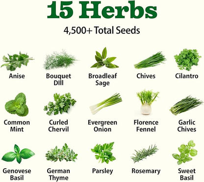 HOME GROWN 70 Variety Vegetable & Herb Seeds – 32,000+ USA Non-GMO Heirloom Survival Seeds –Garden Kit for Spring, Fall, Winter – Indoor & Outdoor Planting – Starter Set for Home Gardeners & Preppers